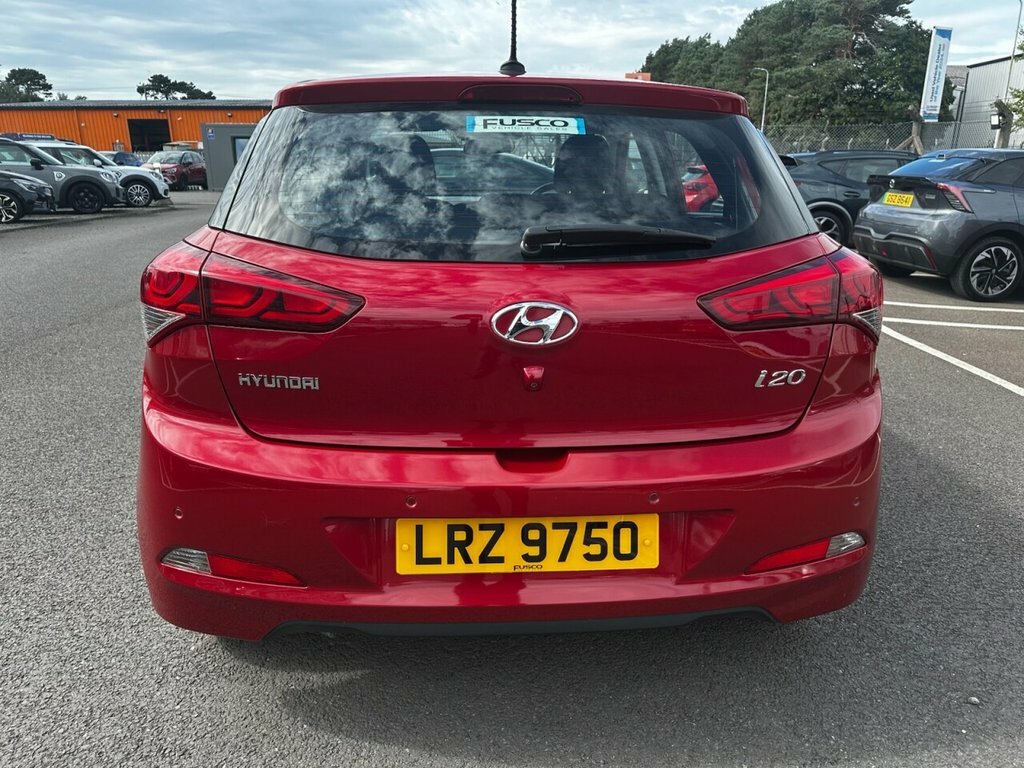 Hyundai I20 1L Turbo Edition Red #6