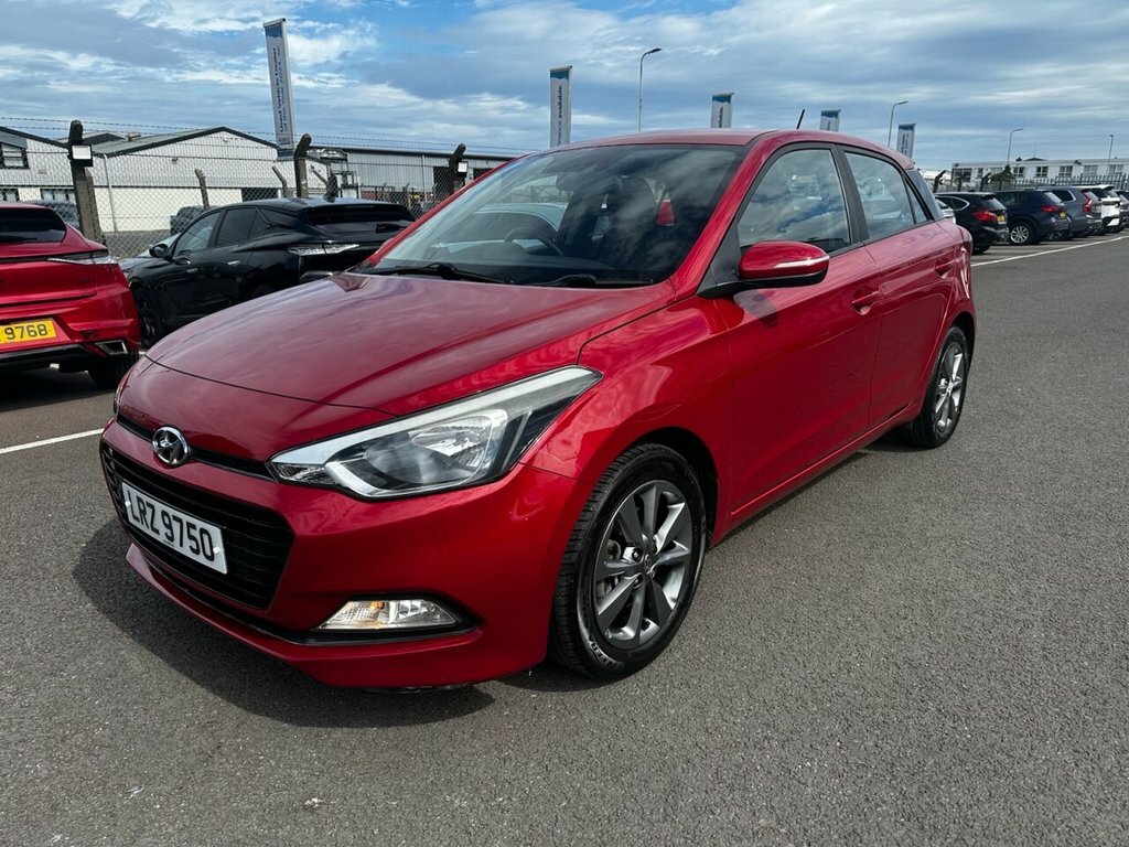 Hyundai I20 1L Turbo Edition Red #3