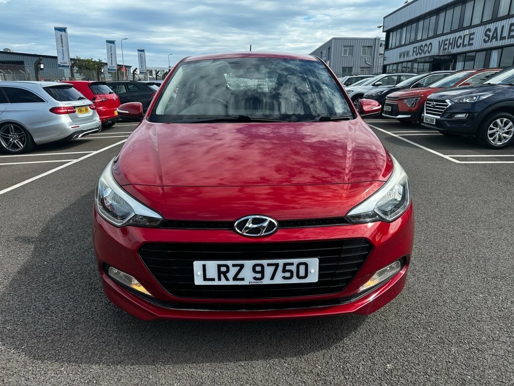 Hyundai I20 1L Turbo Edition Red #2