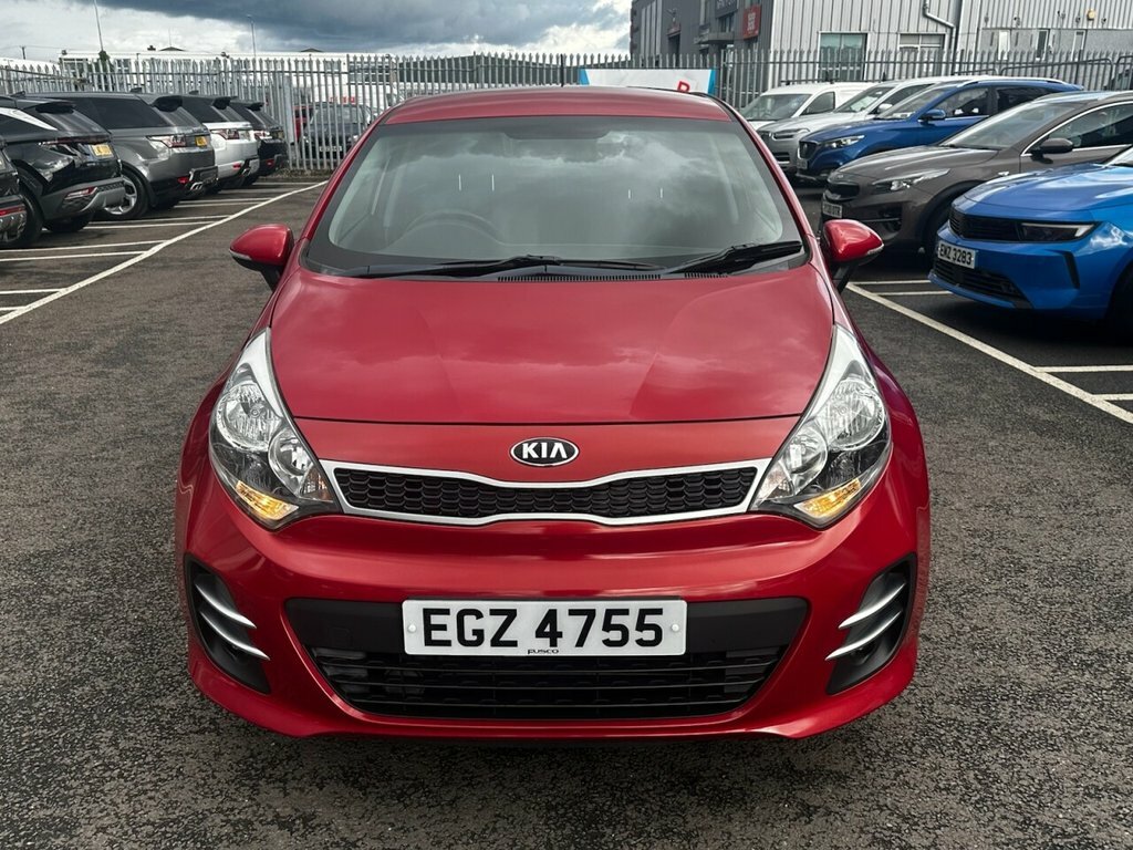 Kia RIO 1.3L Se EGZ4755 Red #6