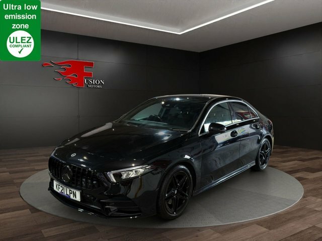 Mercedes-Benz A Class 1.3 A180 Amg Line Saloon 7G-dct Euro 6 KF21LPN Black