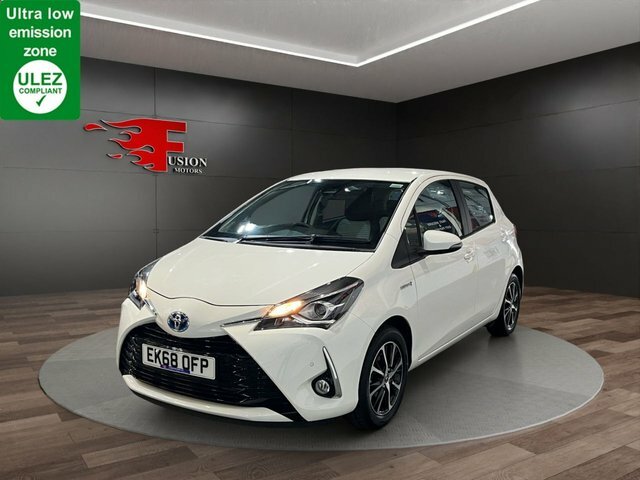 Toyota Yaris 1.5 Vvt-h Icon Tech Hatchback Hybrid E- White