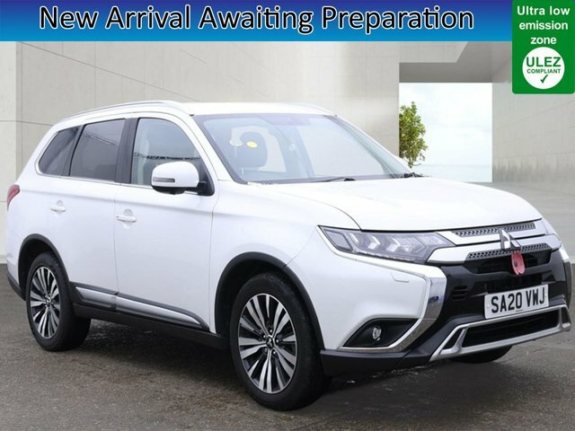 Mitsubishi Outlander 2.0 Mivec Exceed Suv Cvt 4Wd Euro 6 S White