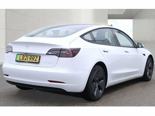 Tesla Model 3 Dual Motor Long Range Saloon 4 White #4