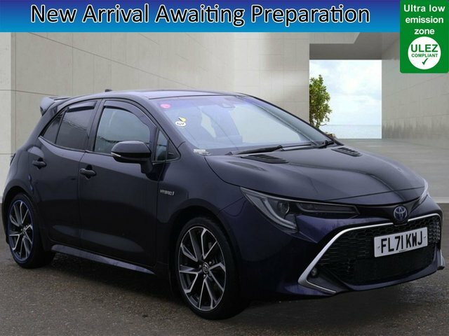 Toyota Corolla 2.0 Vvt-h Gpf Excel Hatchback Hybrid Cv Blue