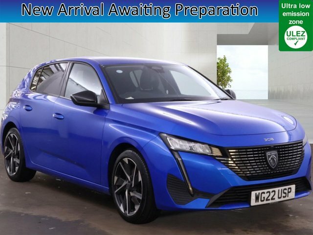 Peugeot 308 1.5 Bluehdi Allure Premium Hatchback Ea Blue