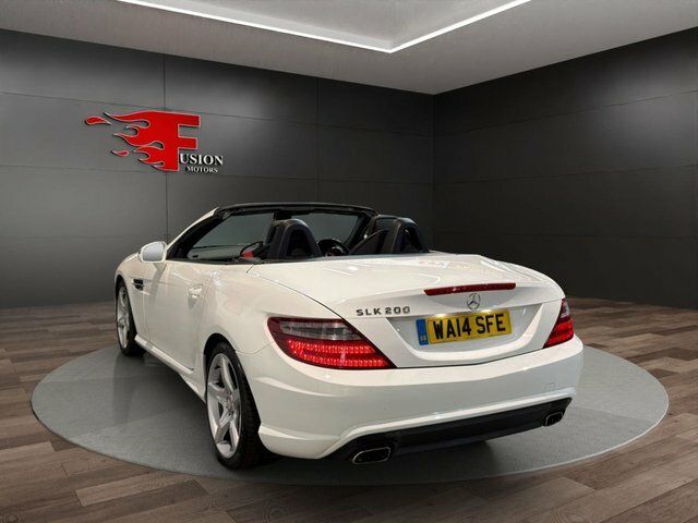 Mercedes-Benz SLK 1.8 Slk200 Amg Sport Convertible G-tron White #4