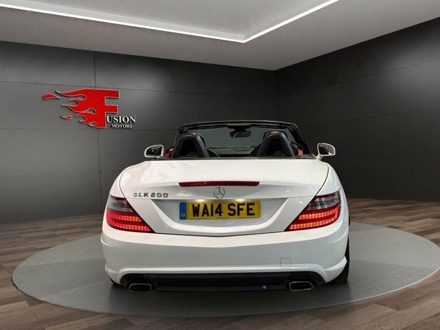 Mercedes-Benz SLK 1.8 Slk200 Amg Sport Convertible G-tron White #5
