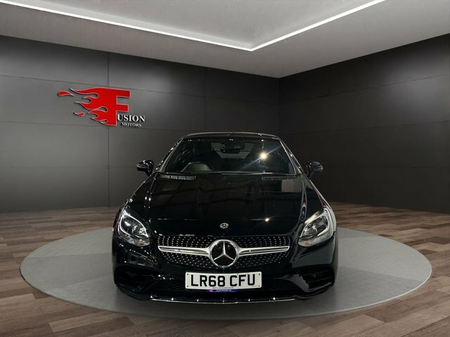 Mercedes-Benz SLC 1.6 Slc180 Gpf Amg Line Convertible G-t Black #2