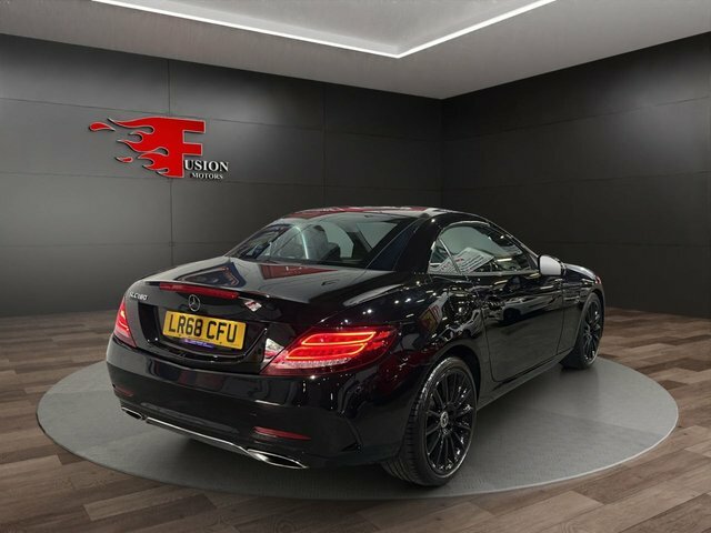Mercedes-Benz SLC 1.6 Slc180 Gpf Amg Line Convertible G-t Black #6