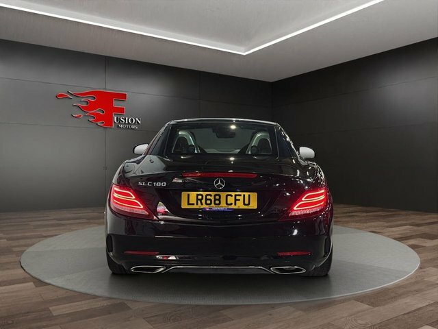 Mercedes-Benz SLC 1.6 Slc180 Gpf Amg Line Convertible G-t Black #5