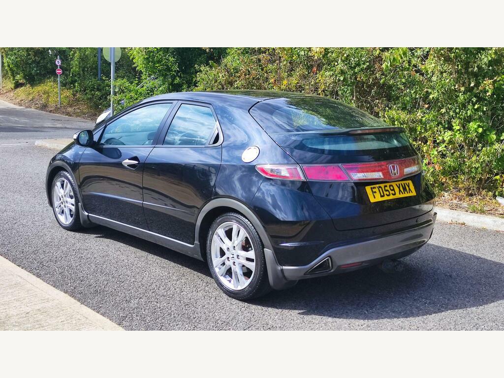 Honda Civic 1.8 I-vtec Ex Black #5