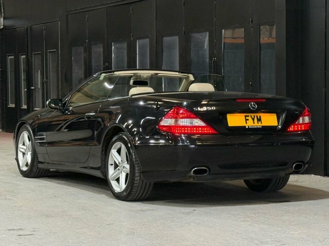 Mercedes-Benz SL Class 5.5 Sl500 7G-tronic Black #7