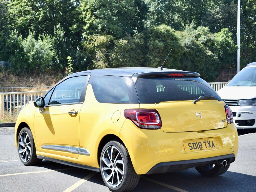DS DS 3 Hatchback 1.2 Puretech Connected Chic Euro 6 Yellow #5
