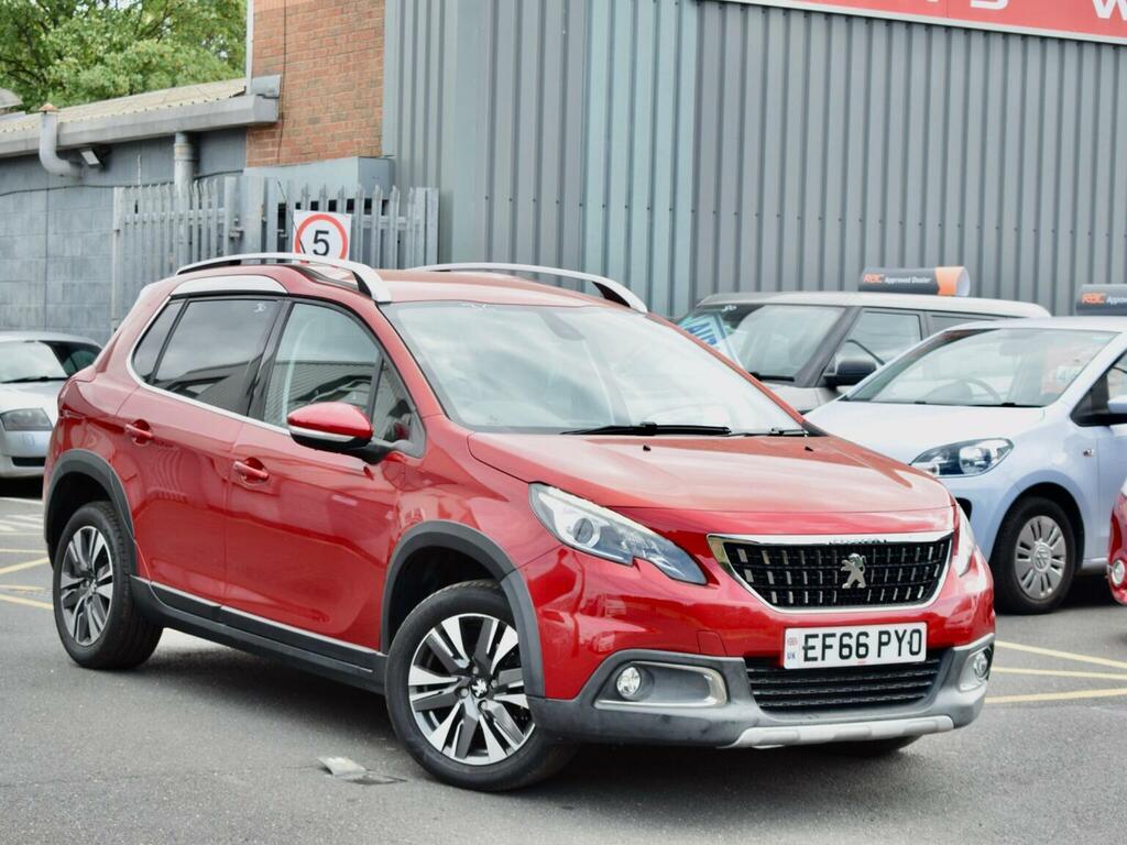 Peugeot 2008 Suv 1.2 Puretech Allure Etg Euro 6 Ss 2016 Red