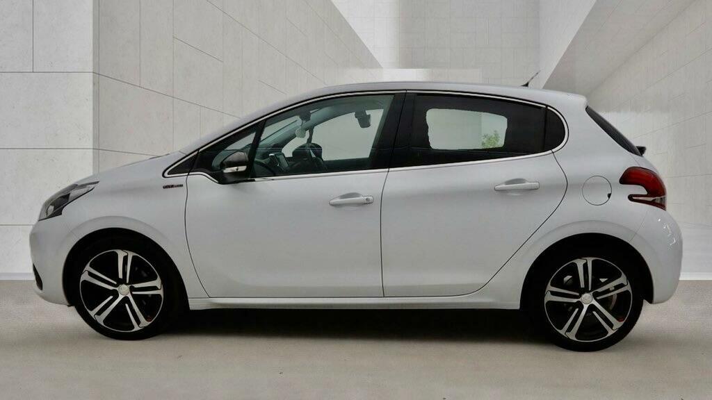 Peugeot 208 1.2 Puretech Gt Line Euro 6 Ss White #4