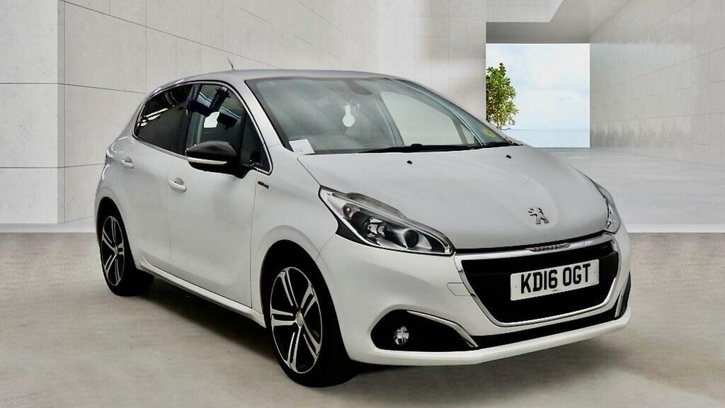 Peugeot 208 1.2 Puretech Gt Line Euro 6 Ss White