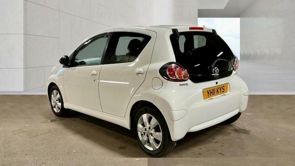 Toyota Aygo 1.0 Vvt-i Go Multimode Euro 5 Ac White #5