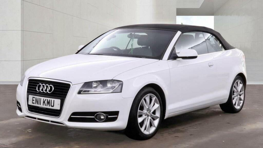 Audi A3 Cabriolet 1.2 Tfsi Sport Euro 5 Ss White #3