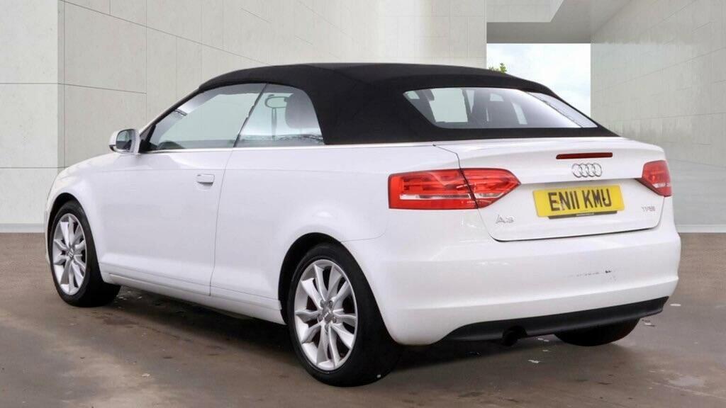 Audi A3 Cabriolet 1.2 Tfsi Sport Euro 5 Ss White #5