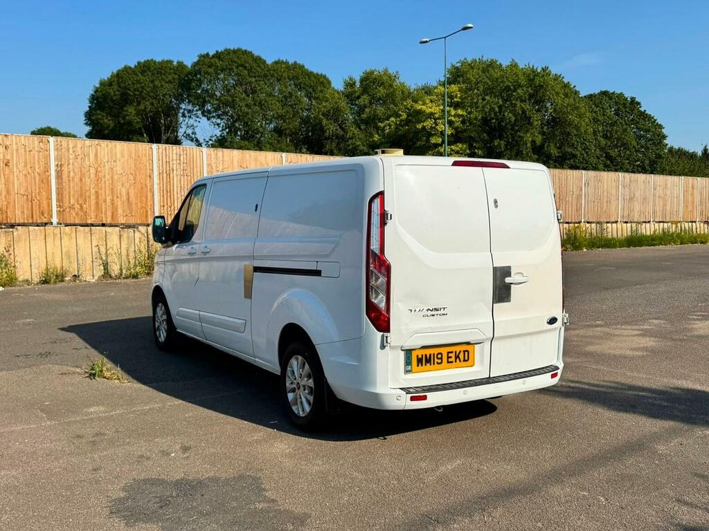 Ford Transit Custom 2.0 300 Ecoblue Limited L2 H1 Euro 6 WM19EKD White #5