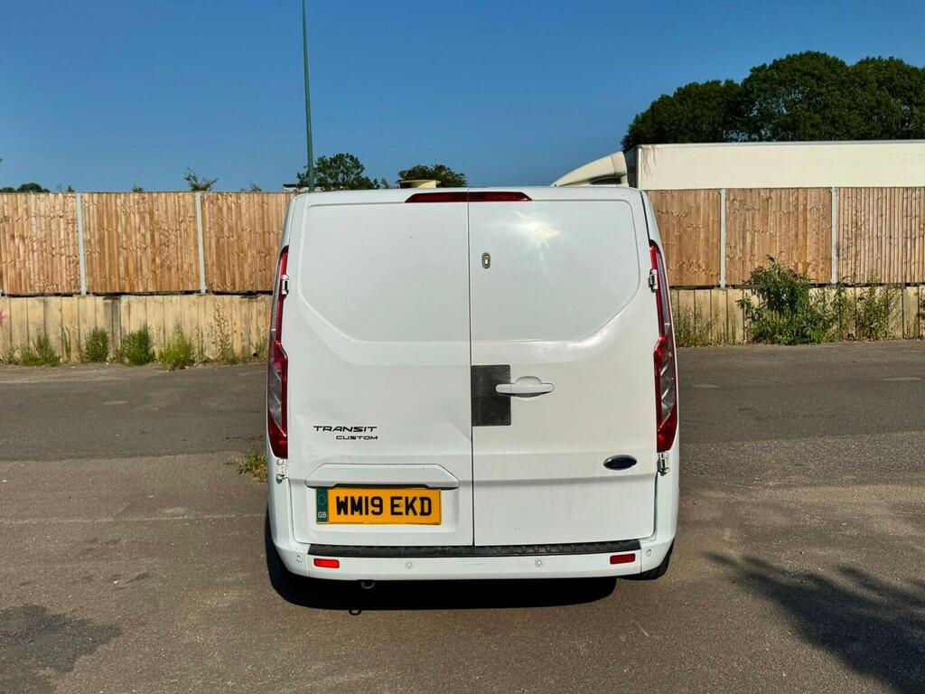 Ford Transit Custom 2.0 300 Ecoblue Limited L2 H1 Euro 6 WM19EKD White #6