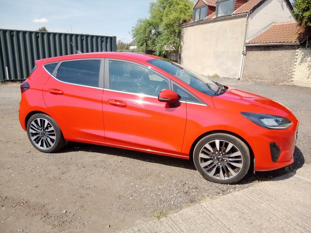 Ford Fiesta 1.0 Fiesta Titanium X 1.0L Ecoboost 125Ps M DW23GJJ Red #2