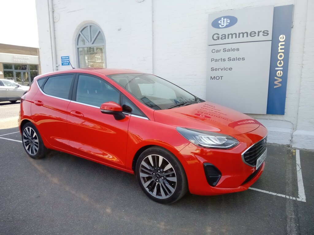 Ford Fiesta 1.0 Fiesta Titanium X 1.0L Ecoboost 125Ps M Red