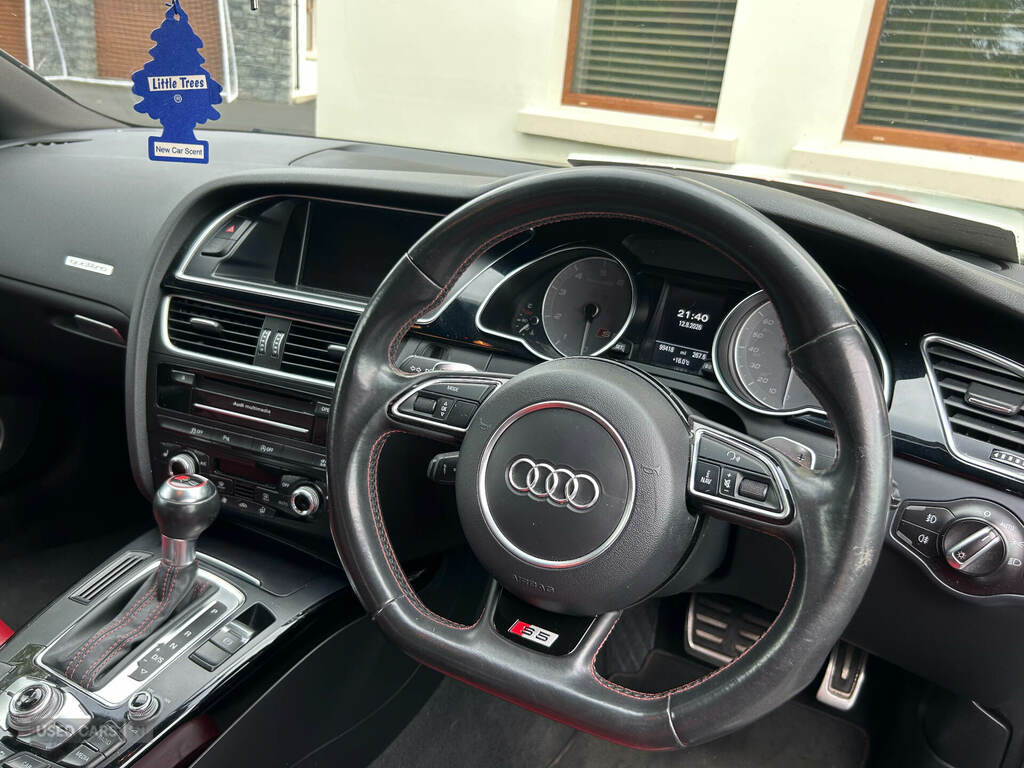 Audi A5 S5 Quattro Black Edition S Tronic YA15AYX Black #6