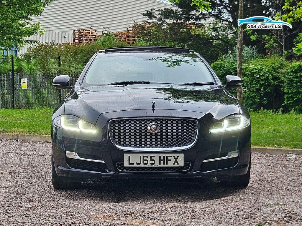 Jaguar XJ Saloon 3.0D V6 Luxury Euro 6 Ss Lwb LJ65HFX Black #2