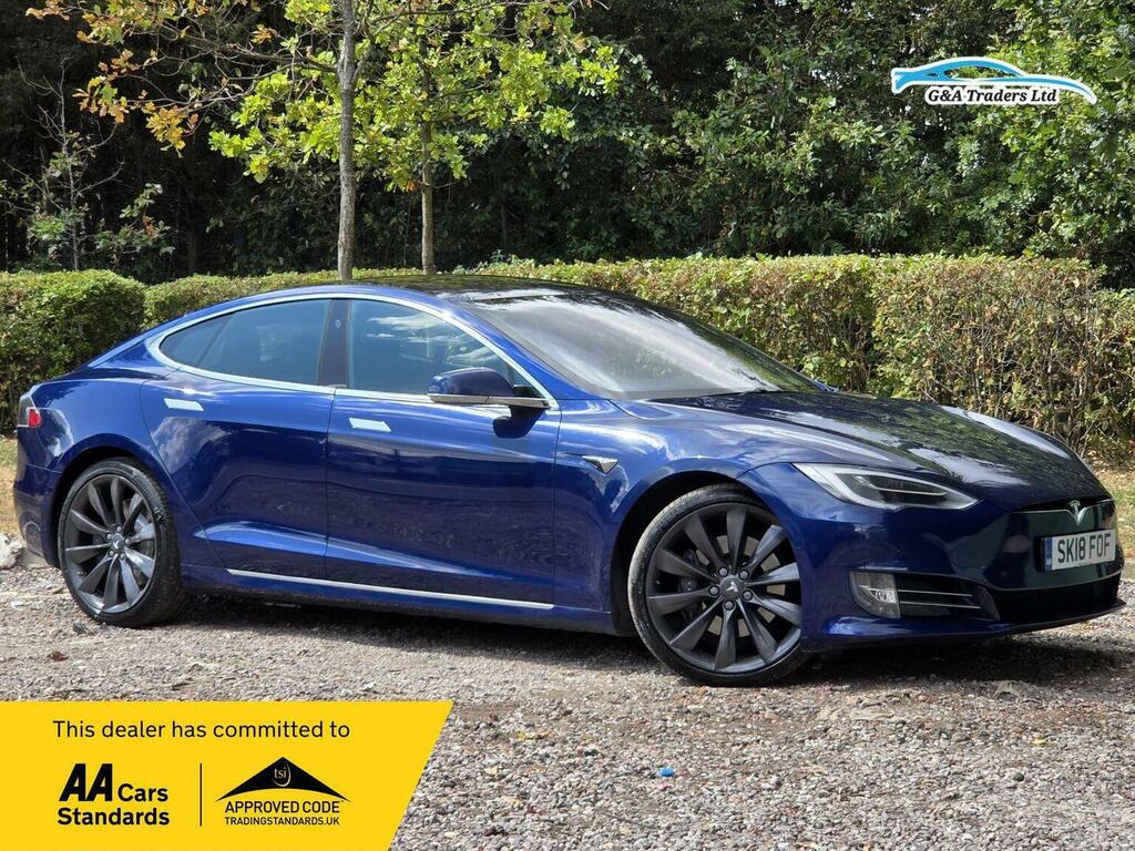 Tesla Model S Hatchback Blue