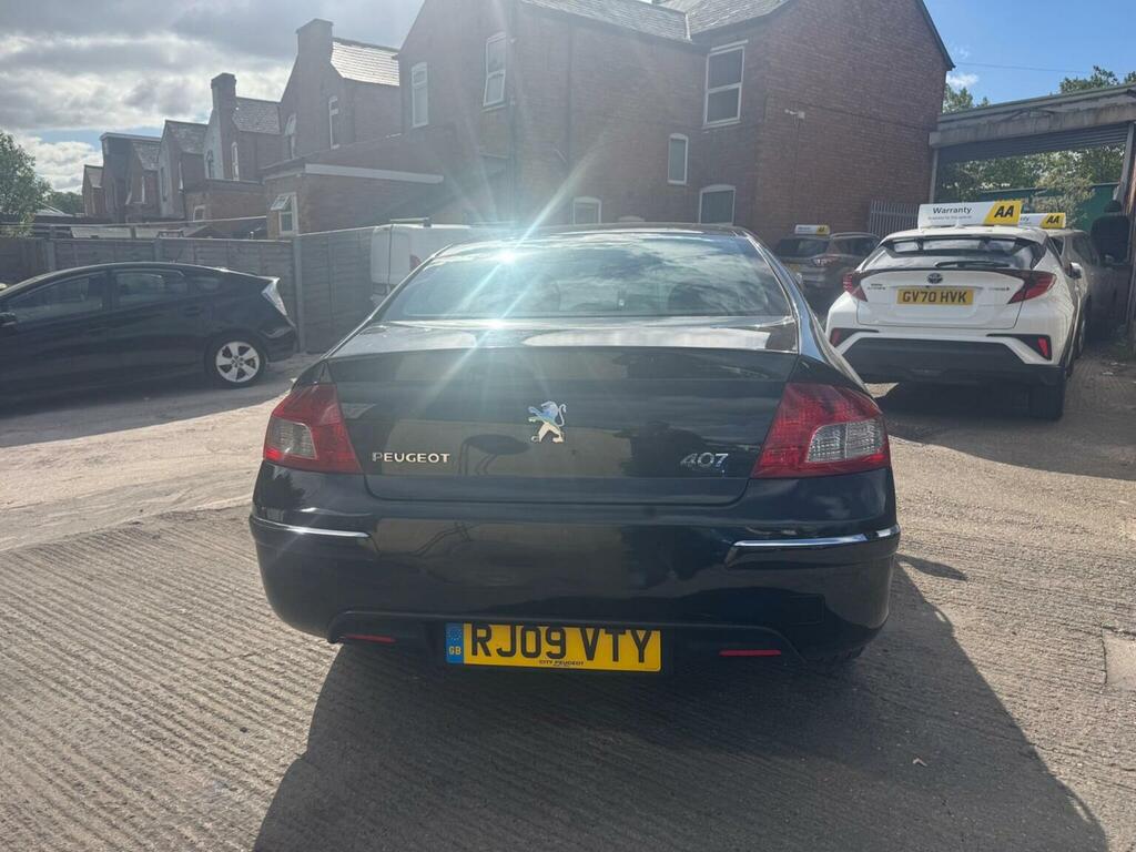 Peugeot 407 2.0 Hdi Sport Black #4