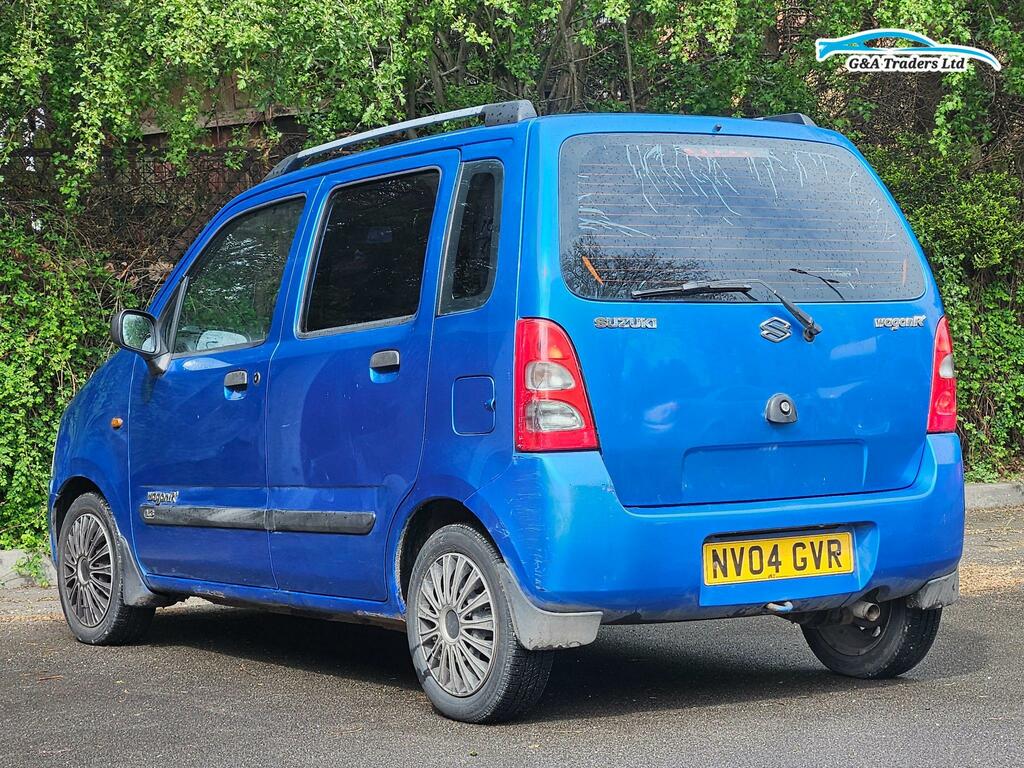 Suzuki Wagon R Hatchback 1.3 Gl R 200404 NV04GVR Blue #5