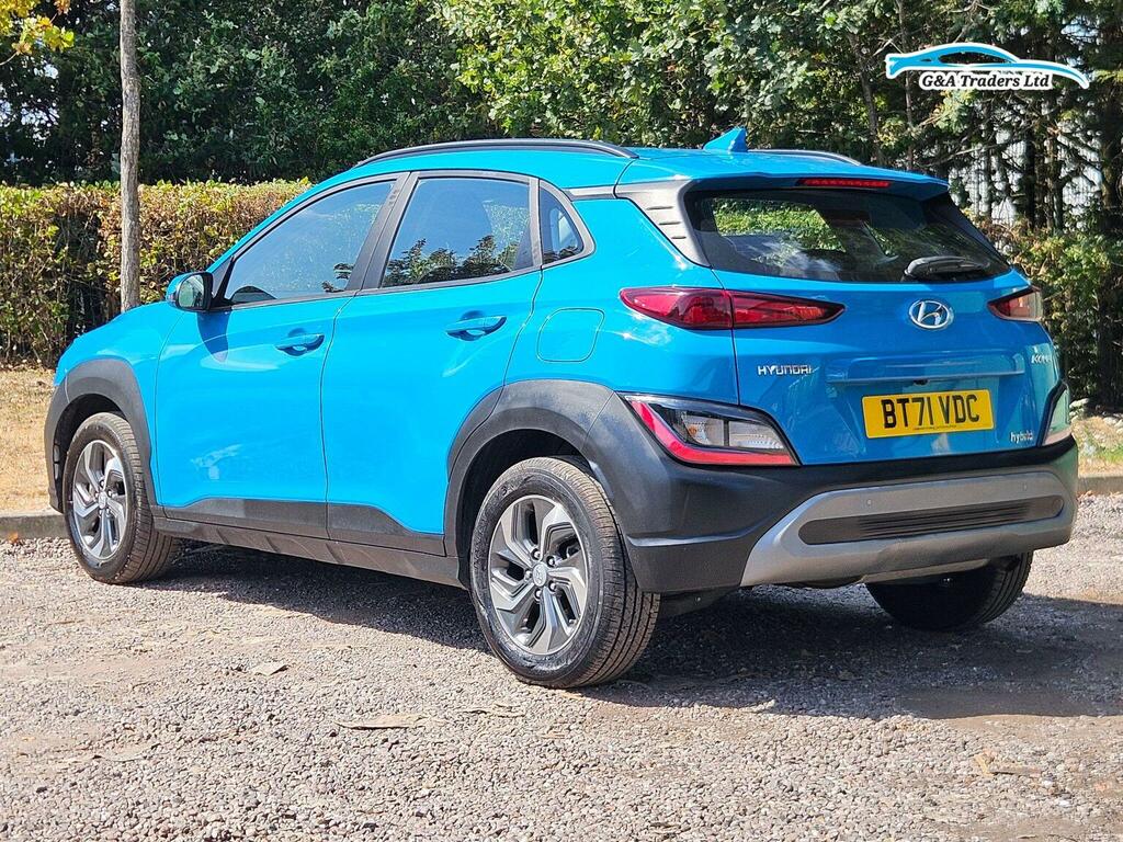 Hyundai Kona 1.6 H-gdi Se Connect Dct Euro 6 Ss Blue #5