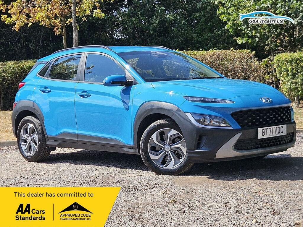 Hyundai Kona 1.6 H-gdi Se Connect Dct Euro 6 Ss Blue
