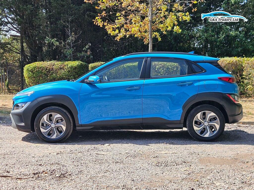 Hyundai Kona 1.6 H-gdi Se Connect Dct Euro 6 Ss Blue #4