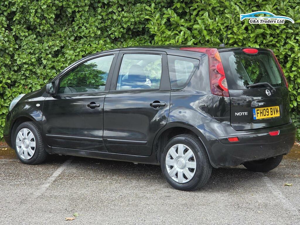 Nissan Note Hatchback 1.4 16V Visia Euro 4 200909 FH09BVM Black #5
