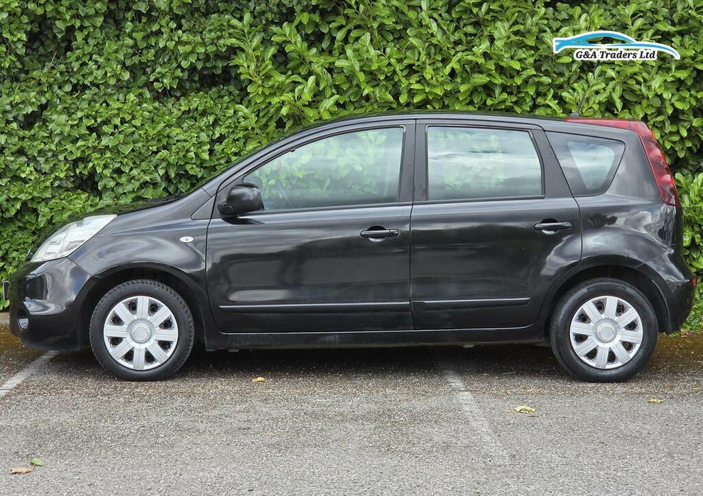 Nissan Note Hatchback 1.4 16V Visia Euro 4 200909 FH09BVM Black #4