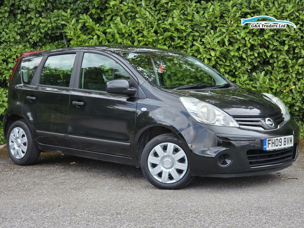 Nissan Note Hatchback 1.4 16V Visia Euro 4 200909 Black