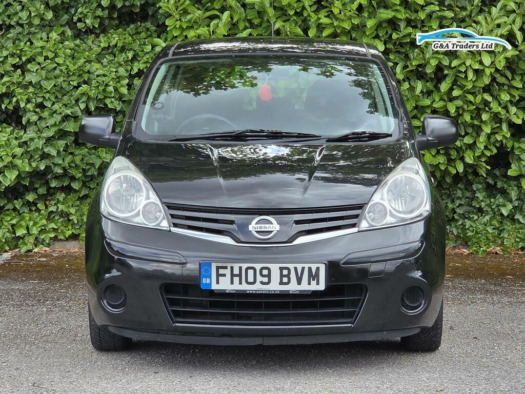 Nissan Note Hatchback 1.4 16V Visia Euro 4 200909 FH09BVM Black #2