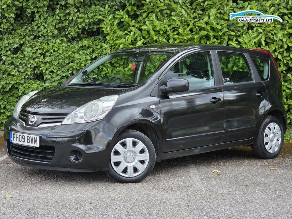 Nissan Note Hatchback 1.4 16V Visia Euro 4 200909 FH09BVM Black #3