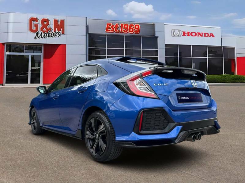Honda Civic 1.5 Vtec Turbo Sport Plus - 2018 68 BN68ODU Blue #4