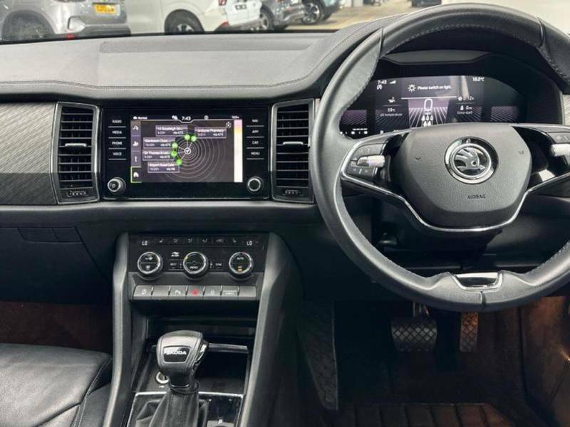 Skoda Kodiaq 1.5 Tsi Se L Executive Dsg 7 Seat - 2023 72 YGZ9016 Black #4