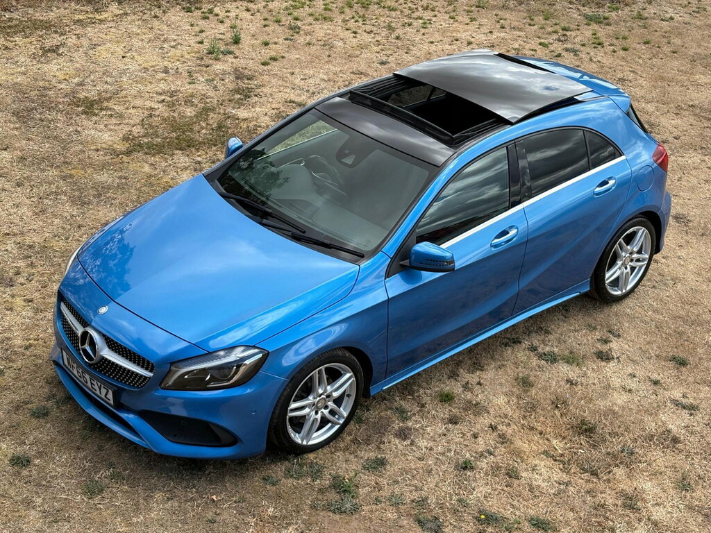 Mercedes-Benz A Class 2.1 A200d Amg Line Premium Plus Euro 6 Ss Blue #4