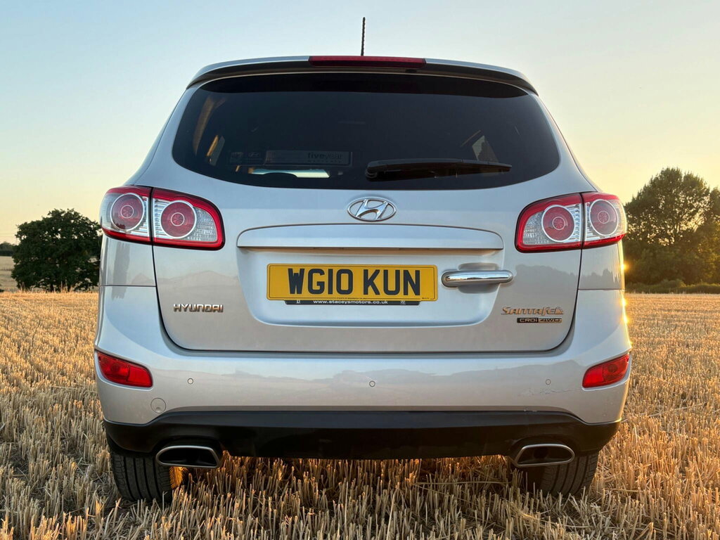 Hyundai Santa Fe 2.2 Crdi Premium Suv Blue #7