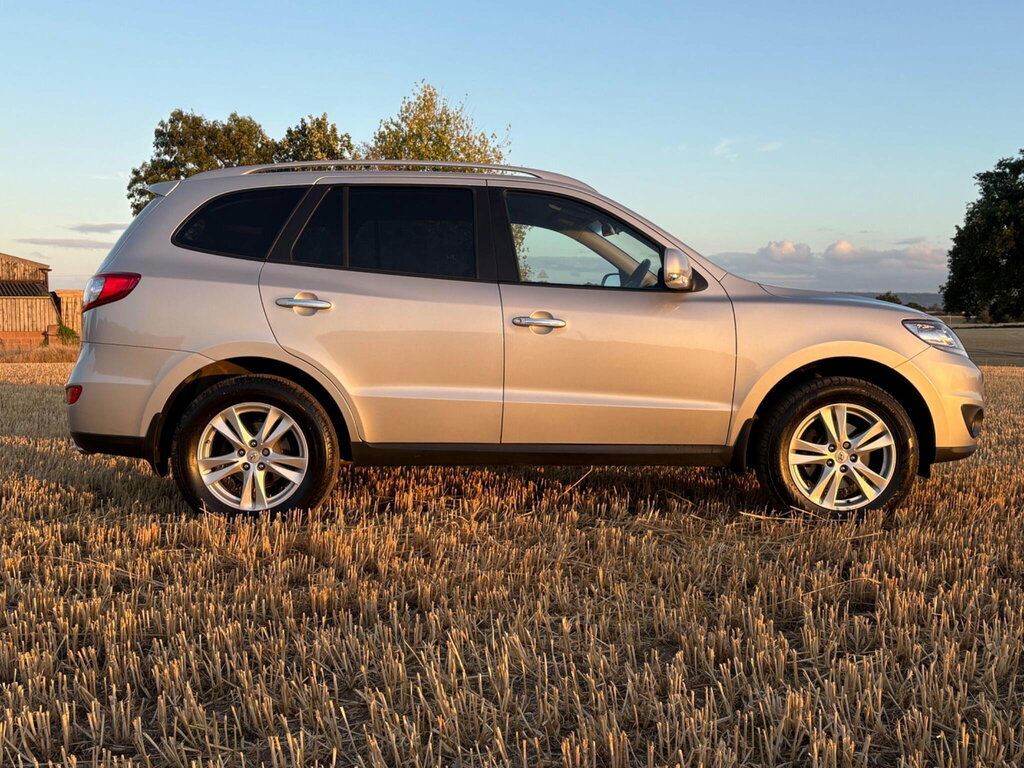 Hyundai Santa Fe 2.2 Crdi Premium Suv Blue #10