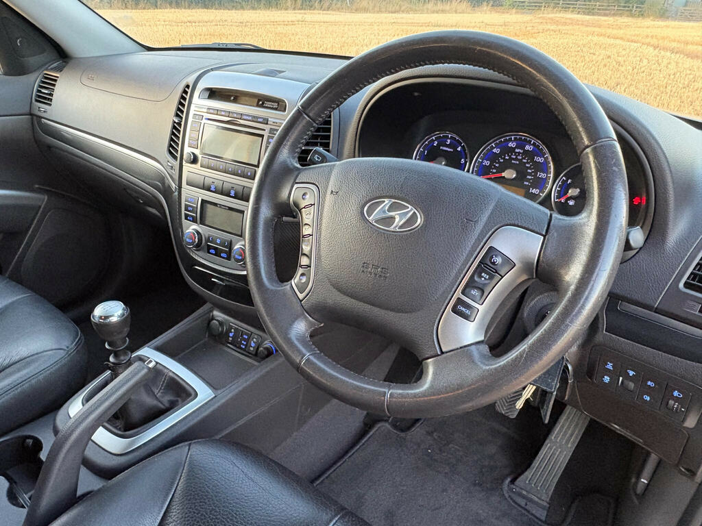 Hyundai Santa Fe 2.2 Crdi Premium Suv Blue #11