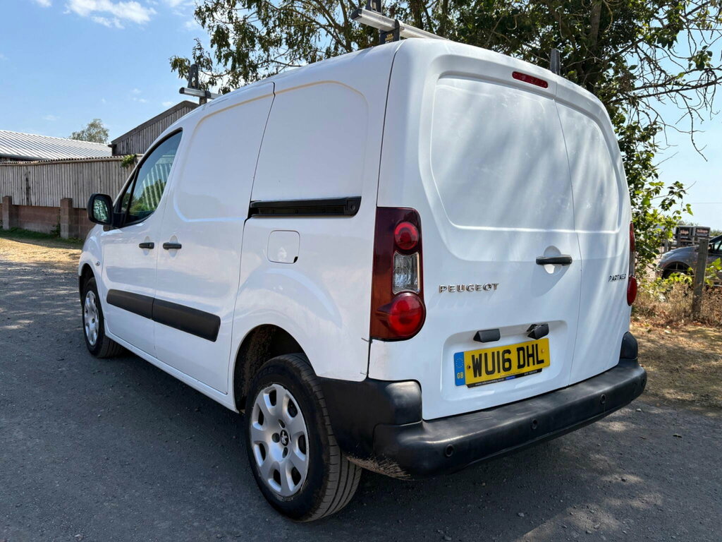 Peugeot Partner 1.6 Hdi 850 Professional L1 White #4