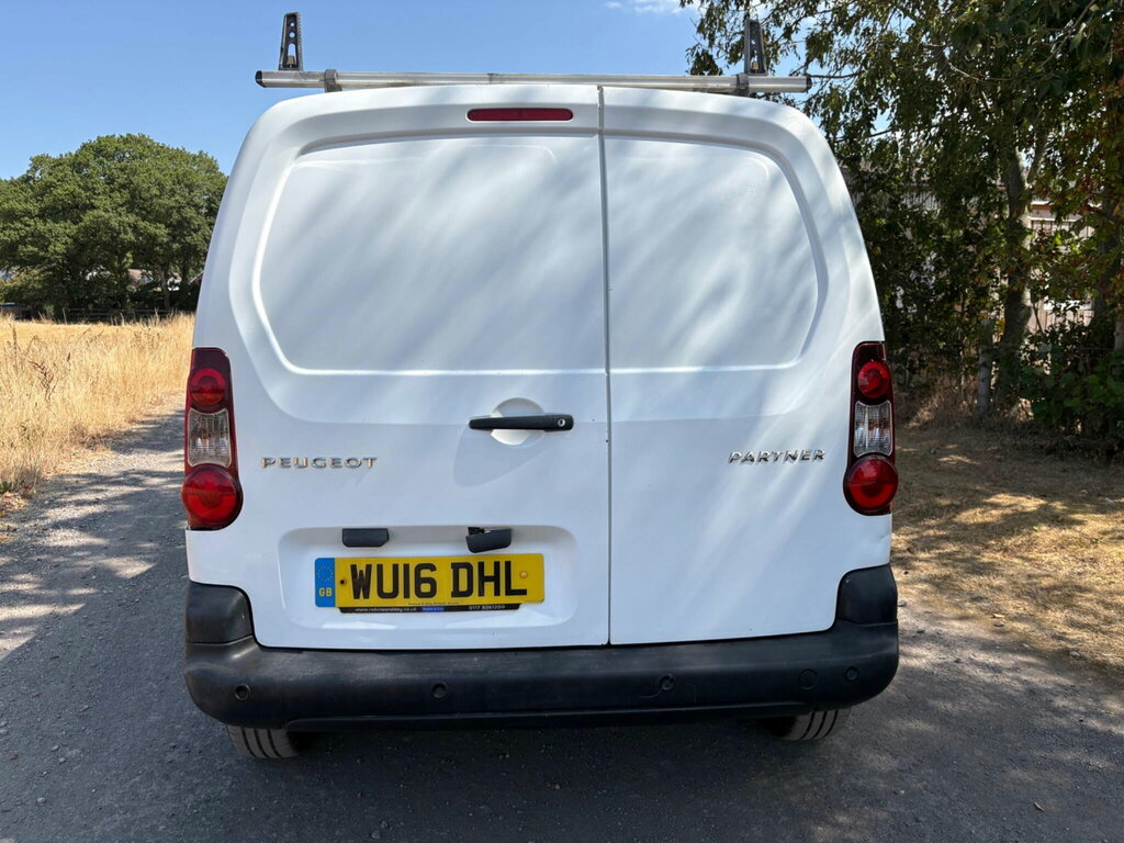 Peugeot Partner 1.6 Hdi 850 Professional L1 White #6
