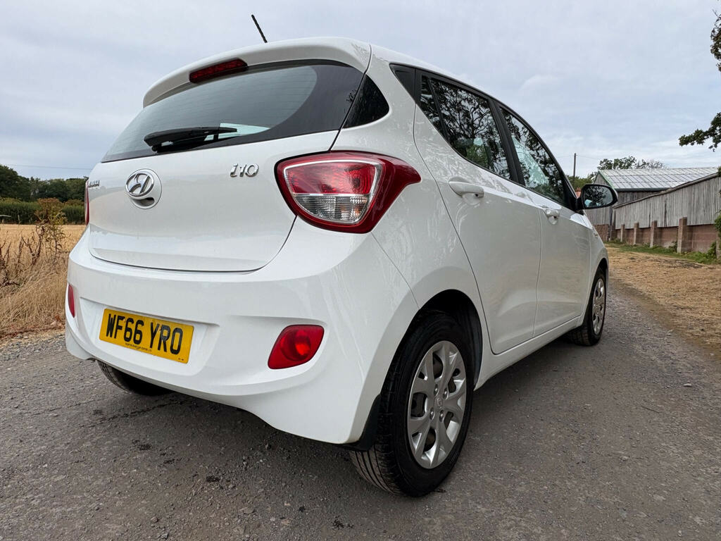 Hyundai I10 1.0 Se Euro 5 WF66YRO White #6